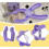 Multifunctional Plastic Safety Eye Tool for Crocheting Purple 7