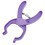 Multifunctional Plastic Safety Eye Tool for Crocheting Purple 16