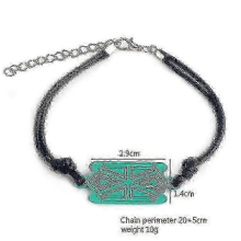 (11) Peacock Snake Jewelry Set: Necklace & Bracelet for Cosplay Gifts