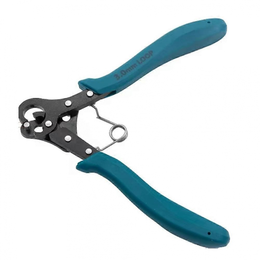 (Blue) 1.5/2.25/3.0Mm Wire Rolling Round Nose Pliers For Jewelry Making Diy Bending Tool 5996097039908