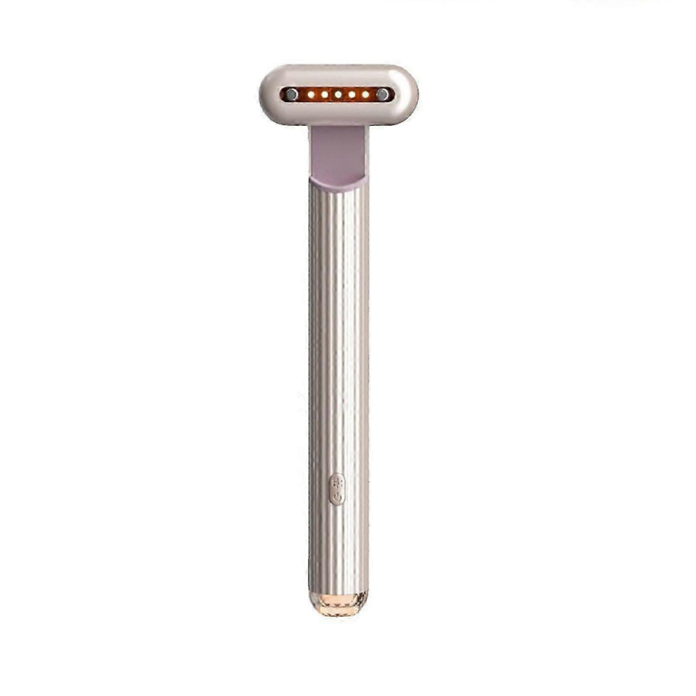 (Gold) Thermostatic Eye Massage Pen for Dark Circles & Puffiness, 330 Rotation