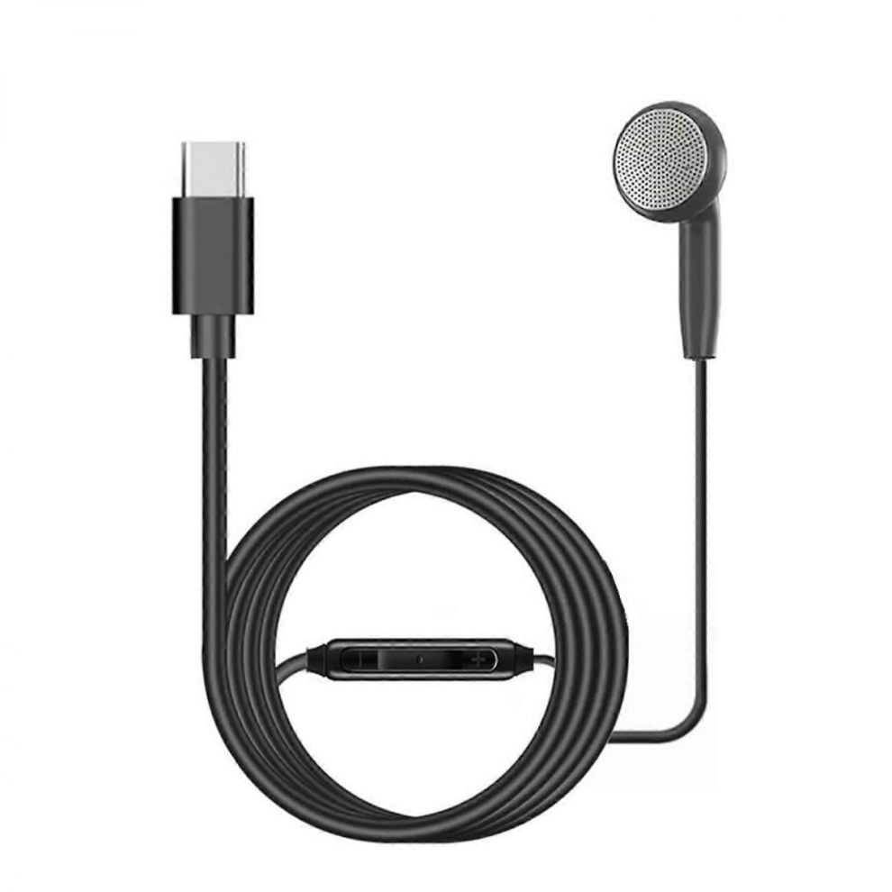 (For Type C) Single-Sided Mono Earphone With 3.5Mm/Type-C Jack For Phone Mp3 Mp4 5996097040157