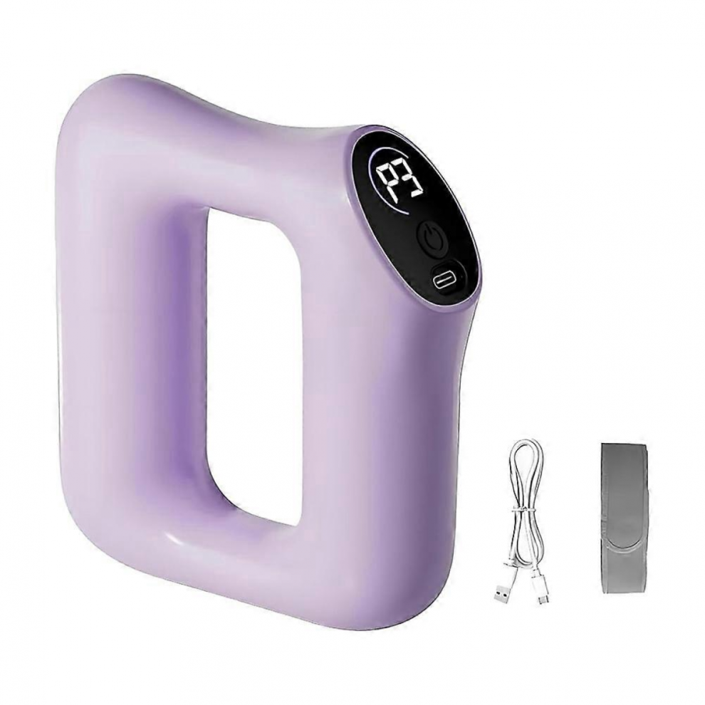 Purple (Purple) Electric Fascia Massager Ring For Full-Body Muscle Knot Recovery