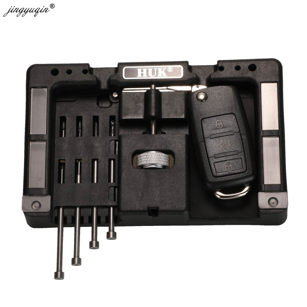 Original Huk Car Key Fixing Tool Vice Of Flip Key Pin Remover Split Disassembly Pin Tool For Locksmith Tool With Four Pins 6935161696929