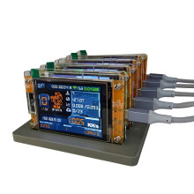 Minero NerdMiner NMMiner de 5000 KH/S con 5 Ranuras,Base Mejorada, Alta Velocidad,para Bitcoin, Criptomonedas, Solo Minero, Pantalla Inteligente de
