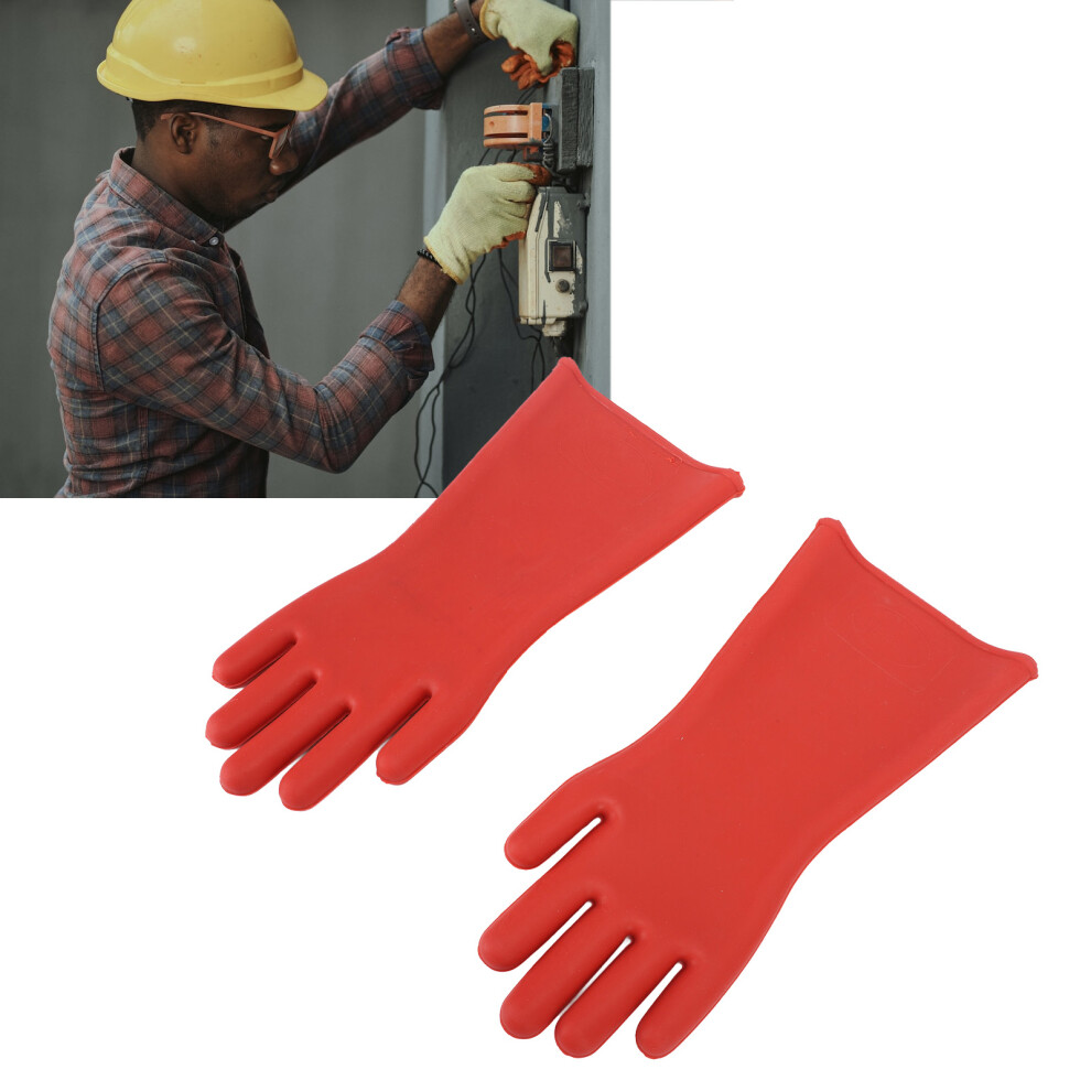 Rubber Insulated Gloves Class 00 For Electrician Repair 12Kv High Voltage 8211388491287