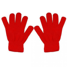 (red) Winter Magic Full Finger Gloves für Damen und Herren