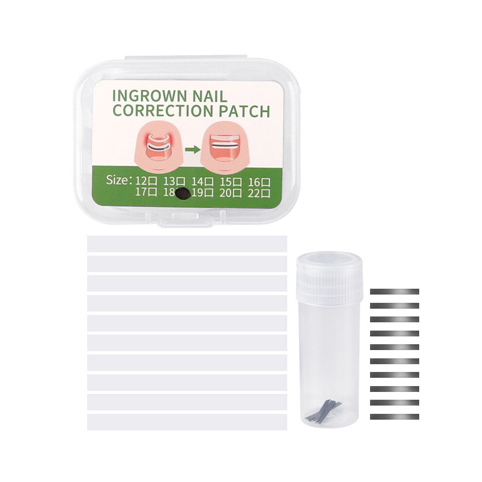 Inf Ingrown Toenail Correction Patch Set - 10 Patches 20Mm