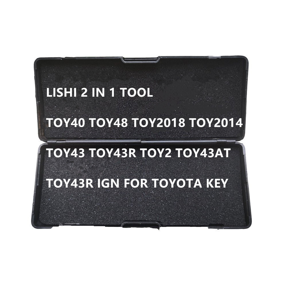 Key Repair Tool Locksmith 2 In 1 Tools Toy40 Toy48 Toy2018 Toy2014 Toy43 Toy43r Toy2 Toy43at Toy43r Ign For Toyota Key 6935161689044