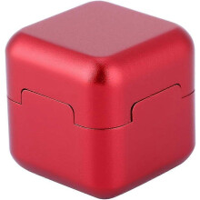Magnetic Chalk Holder for Most Pool Cues, Aluminium Storage Case Prevents Loss, Keeps Hands Clean