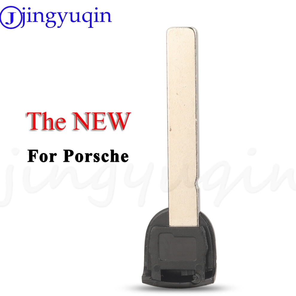 The Smart Remote Car Key Blade Emergency For Porsche 911 977 918 Smart Uncut Blade Blank Replacement Fob 6935161687576