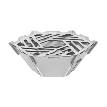 Camping Stove Windshield for Camping Gas Stoves, Stainless Steel Hexagon Design, Portable Wind Protection for Outdoor Cooking, Camping, Hiking