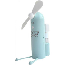 USB Fan, Handheld Portable Mini Fan with Water Spray Mist Phone Stand, USB Powered Personal Cooling Fan for Travel, Beach, Pool, Camping Use
