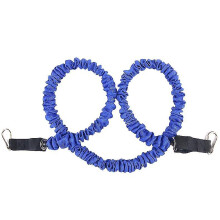 Resistance Band Exercise Belt System 15 lbs with 5 Resistance Levels Waterproof Fabric for Home Gym Training