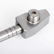 Adaptador convertidor para estufa de gas, adaptador de gas de aleación de aluminio de 1 a 3 salidas para acampar, cocinar al aire libre y picnics.