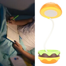 Kids Reading Light USB Rechargeable, Warm Soft Glow, 1200mAh Battery