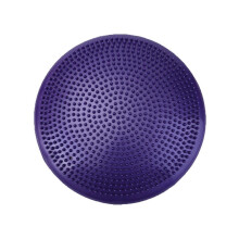 Tappetino yoga bilanciato con massaggio a doppia texture per la correzione della postura, in PVC, per casa e ufficio, viola