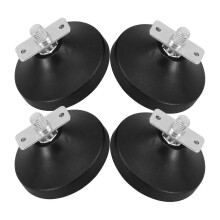 Piedini regolabili per calcio balilla, set di 4 pezzi con cuscinetti antiscivolo e ammortizzatori, altezza regolabile