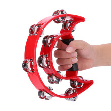 Eco Tambourine Handbell Double Row Jingle