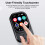 2.01" Touchscreen MP3 Player with Camera, 52g, Black 5