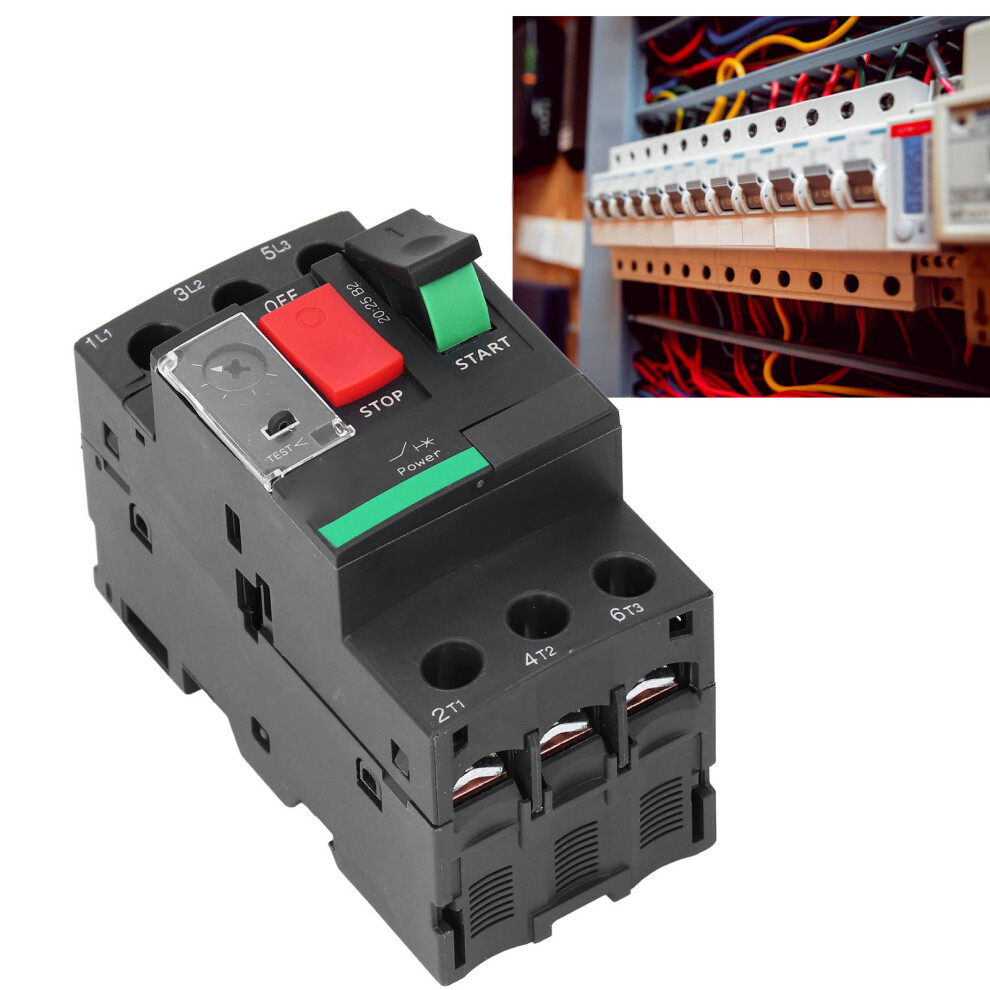 4-6.3A Motor Circuit Breaker Overload Protector 46X89mm, Ac 690V 5051388494979