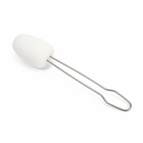 (White) Stainless Steel Bottle Brush with Replaceable Head