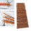 75 Pieces Carbonized Bamboo Double Pointed Knitting Needles Set, 2.0-10.0mm 1