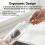 (Gray) Stainless Steel Bottle Brush w/Replaceable Head 5