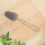 (Gray) Stainless Steel Bottle Brush w/Replaceable Head 6