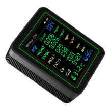ZN-MT14 2000mAh schwarzer Luftqualitätstester TFT