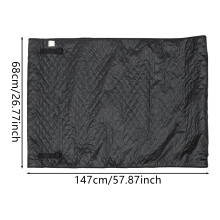 Foldable Automotive Repair Pads Rollable Home Portable Car Repair Mat for Low Clearance Special Roads