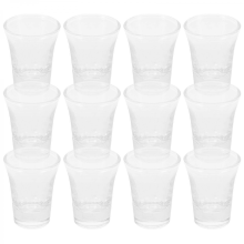 24pcs 15ml Glass Communion Cups for Church Services & Parties