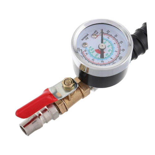 Gonfiatore per pneumatici di camion con manometro per una pressione precisa e aria compressa portatile 1