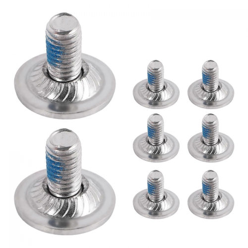 8Pcs Snowboard Binding Screw Set with Washers, Ski Mounting Hardware 2