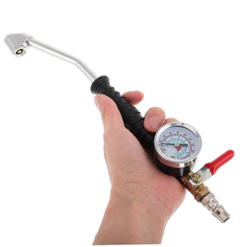 Gonfiatore per pneumatici di camion con manometro per una pressione precisa e aria compressa portatile 2