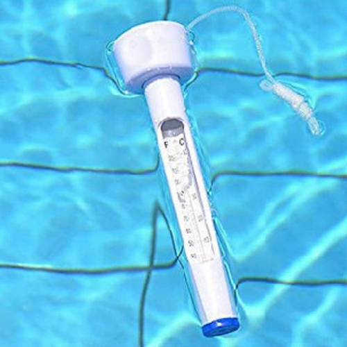 Termometro galleggiante resistente per piscine e laghetti, misuratore di temperatura preciso 1