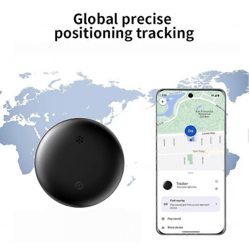 GPS Cat Tracker Collar, Waterproof Real-Time Tracking, 365-Day Battery, No Subscription 1