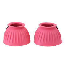 1 Paar Gummi-Hufglocken Größe S Pink