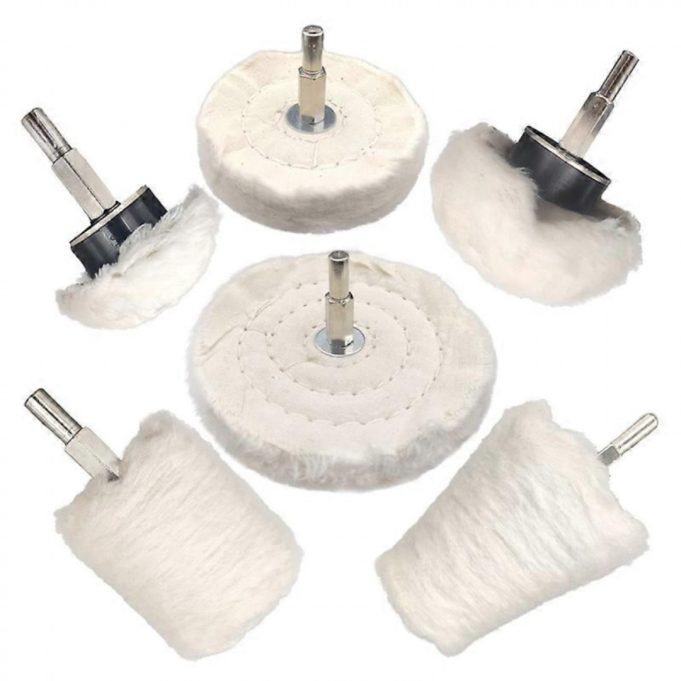 Drill Buffing Wheel Kit For Metal Aluminum Polishing 9199294484601
