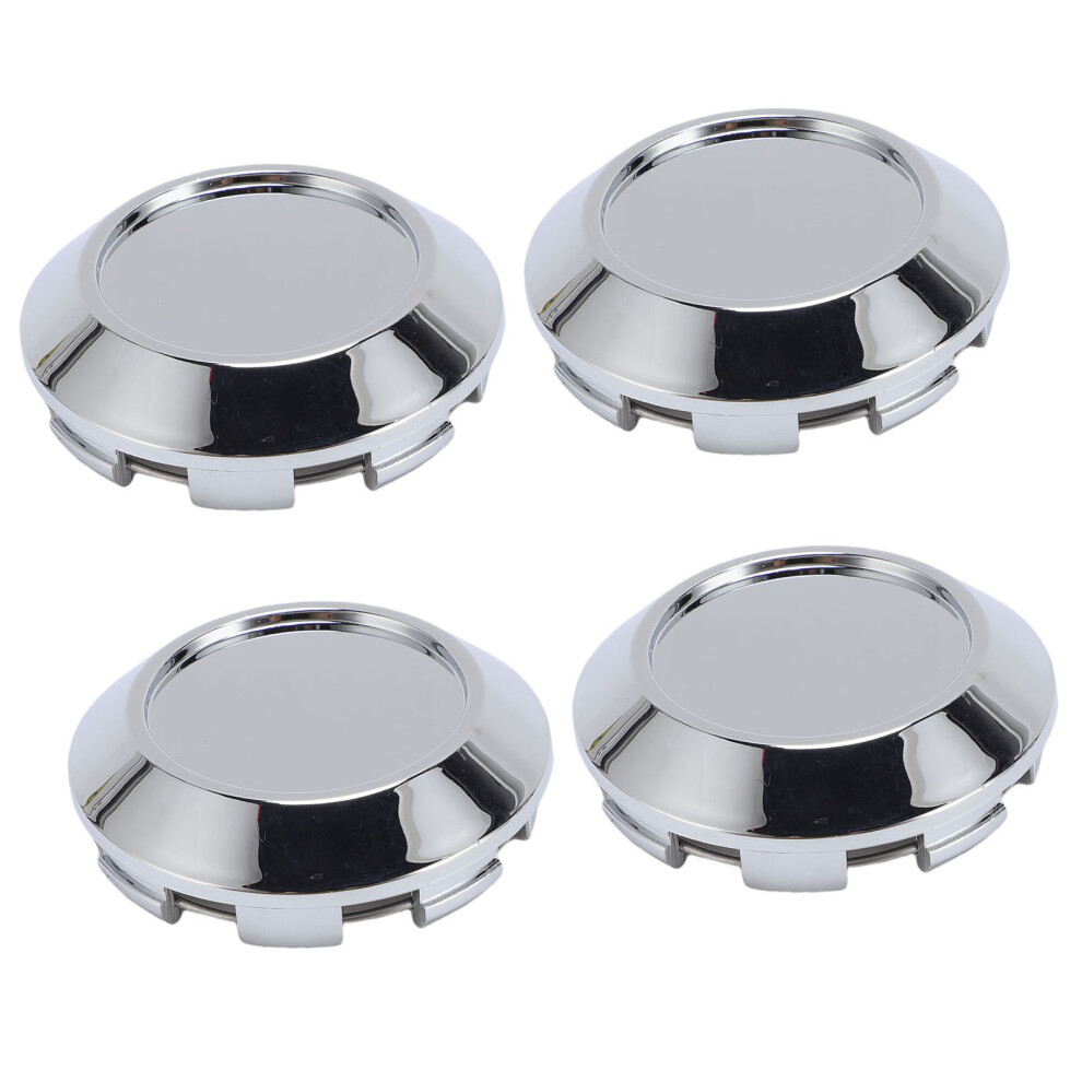 4Pcs Abs Wheel Center Caps 76Mm Exquisite Snap-On Hub Cover 5081388497779