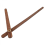 Elegant Wooden Clock Hands for DIY Repair, Durable Silent Movement Replacement Pointers 1