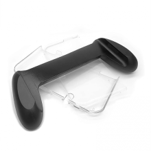 Ergonomic Grip & Clear Protective Case for Nintendo 3DS XL