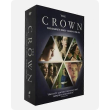 Coffret DVD de l'intégrale des saisons 1 à 6 de The Crown (24 disques)