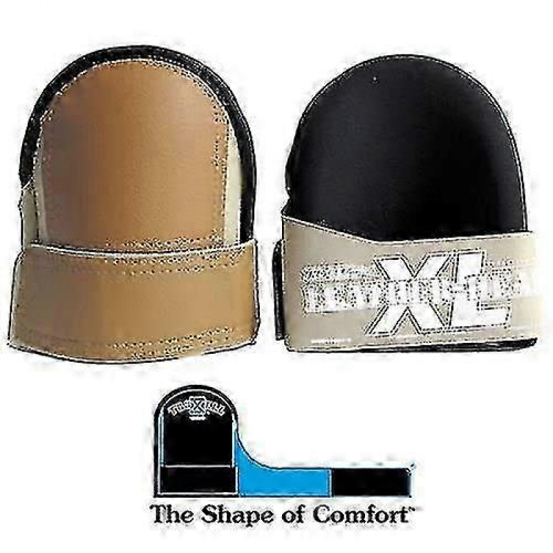 SuperSoft Leather Knee Pads - Large Pair 2