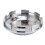4 Stück ABS 76mm Silber Radzentrumkappen-Set 12