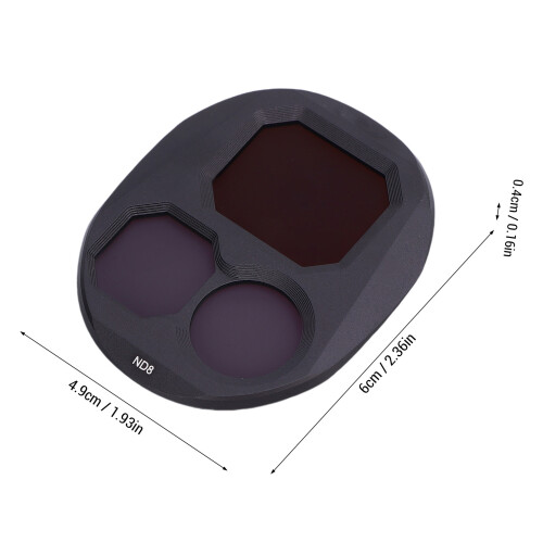 Drone ND Filter Set for Mavic 4 Pro, Aluminum Frame, ND8, Quick Release 1