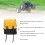 SCX10 RC Beutel-Set 1/8 1/10 Polyester Gelb 3