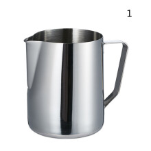 (A) Milk Frothing Jug With Scale Espresso Steaming Pitcher with Marking for Coffee Shop Dessert Shop