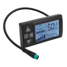 S861 LCD-Display, hintergrundbeleuchtetes Scooter-Panel aus ABS für MTB