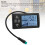 S861 Scooter LCD Display Meter, Waterproof ABS Control Panel for Mountain Bike 9